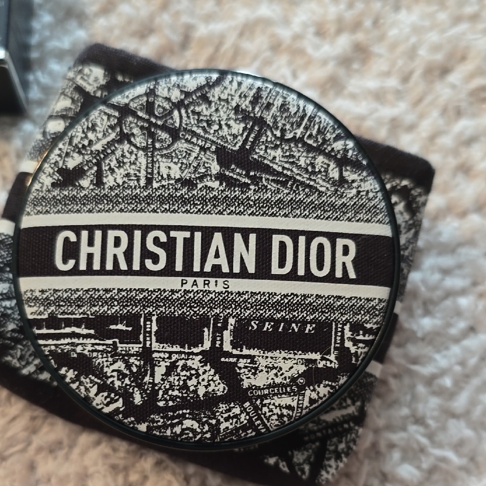 Authentic Dior Rouge Dior Refill Balm in Black & Silver Box - Picture 11 of 16